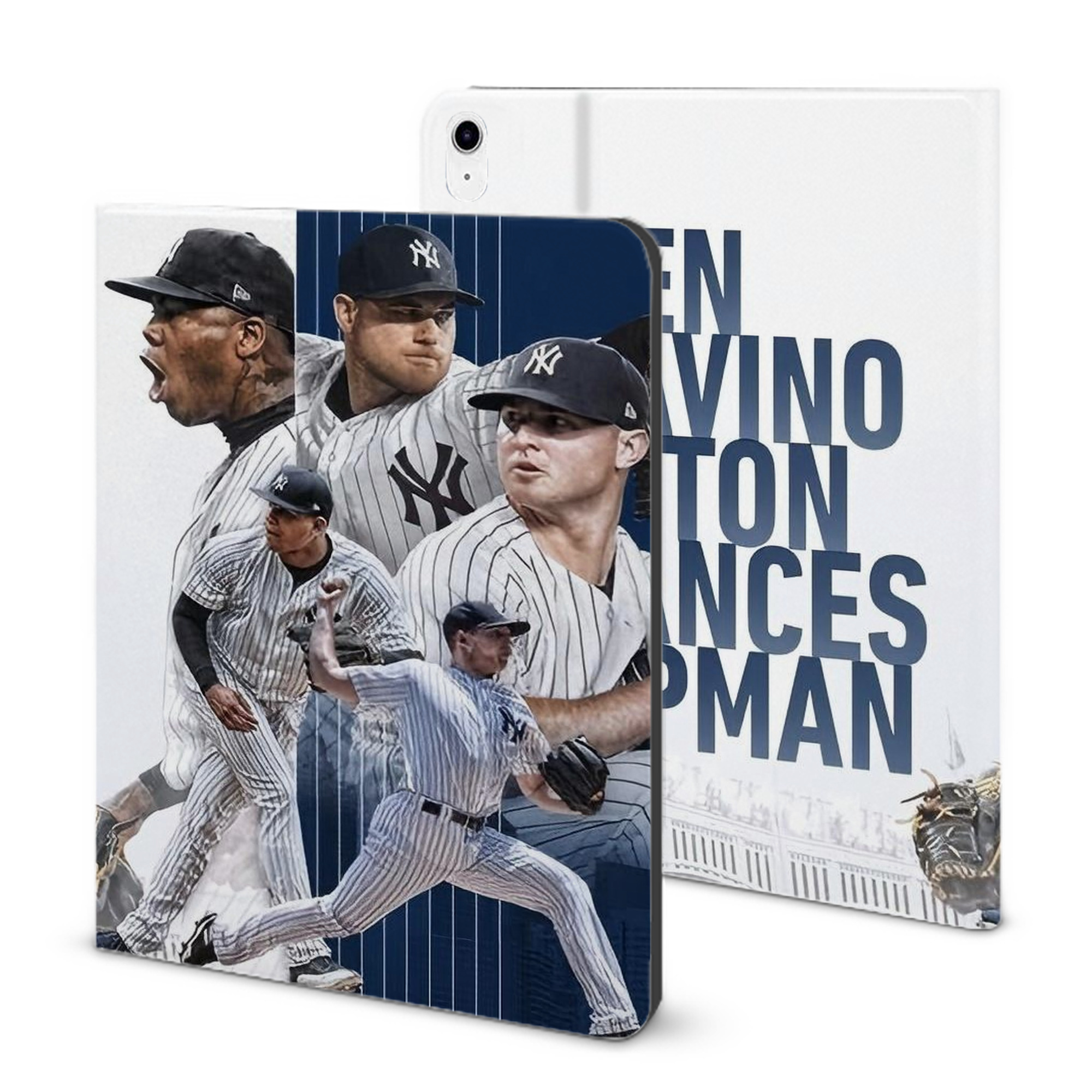 New York Yankees 249 IPad Case Without Pencil Slot – Book-Style Cover With PU Leather & TPU – Slim, Durable, Scratch-Resistant, Full Protection & Easy Access